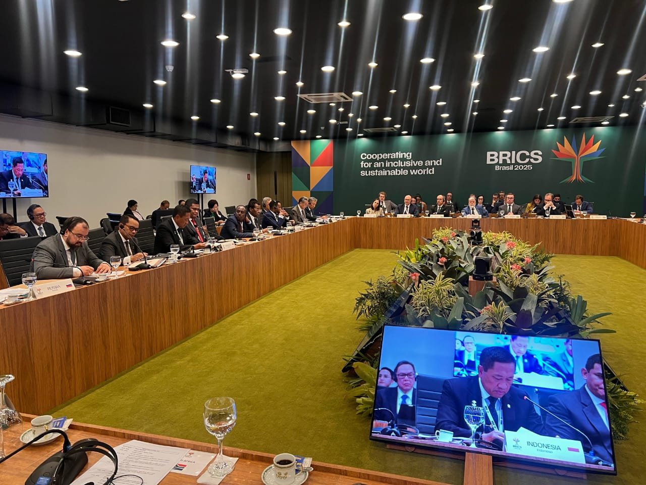 Wamenhan RI Hadiri Pertemuan BRICS National Security Advisors di Brasilia, Brasil